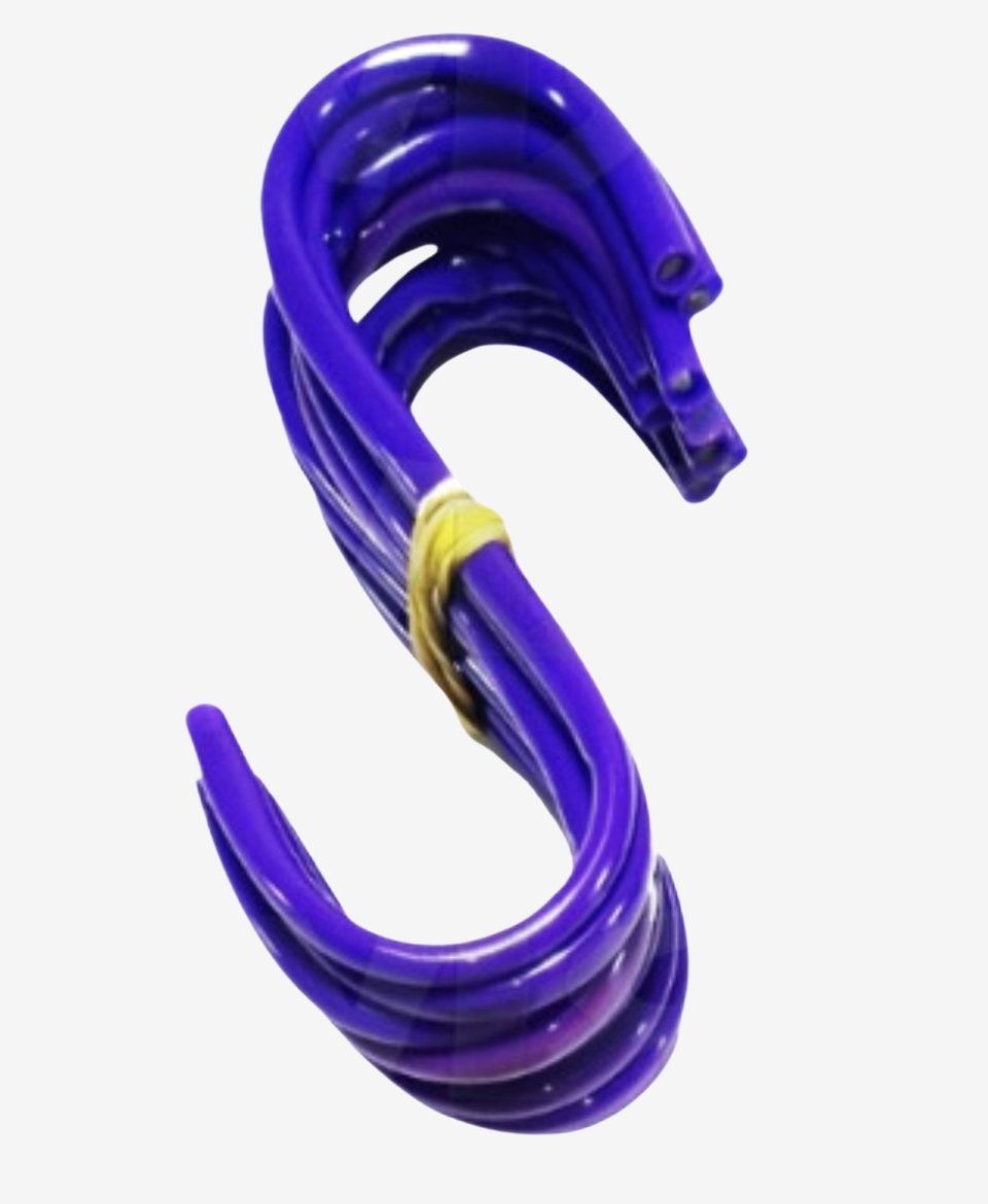 almaprac-gancho-blister-forma-S-forrado-plastico-1paquete-10piezas-morado