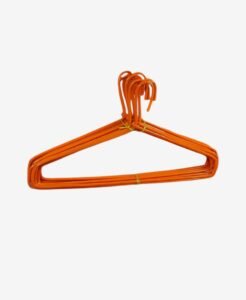 almaprac-gancho-alambre-ropa-toallero-forrado-plastico-naranja-6piezas